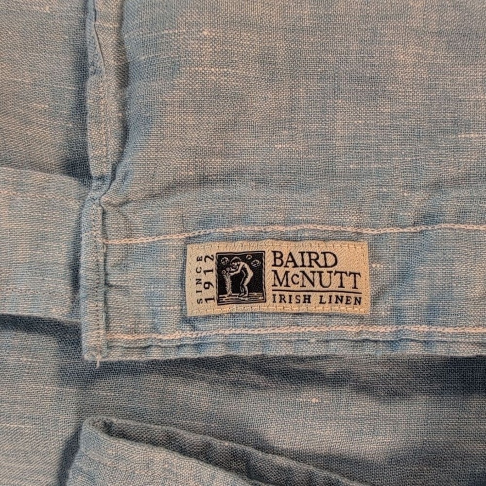 Brooks Brothers Mens XXL Madison Fit Linen Button Down Shirt Blue - Picture 4 of 8
